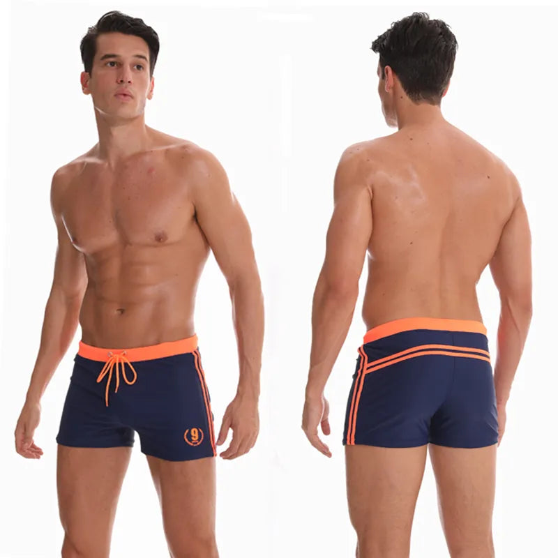 2023 Datifer Men's Swimtrunks Swimming Briefs Homens Maillot  Bain Male Swimwear Water Men Beach Swimsuit