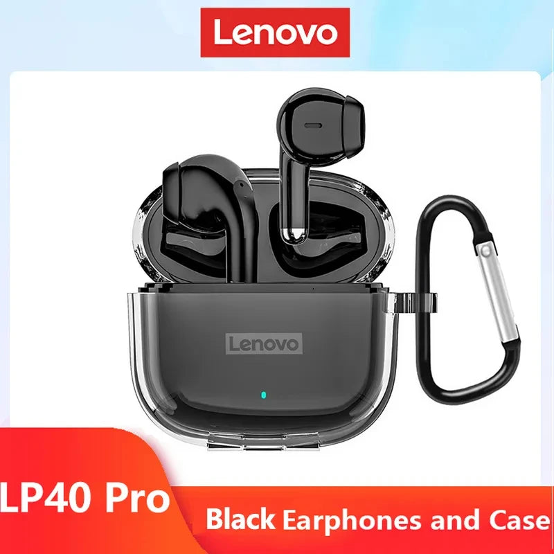 Original Lenovo LP40 Pro TWS Earphones Wireless Bluetooth 5.1 Sport Noise Reduction Headphones Touch Control 250mAH 2022