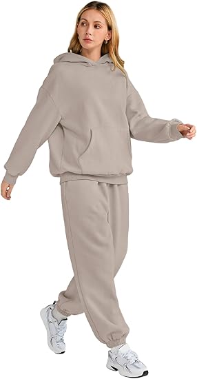 AUTOMET Women’s 2-Piece Hoodie Lounge Set - Image 3