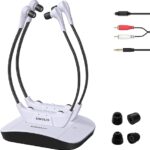 SIMOLIO Dual Wireless TV Headphones – Digital Assistive Listening System