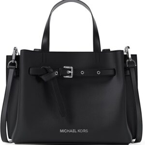 Michael Kors Women’s Emilia Small Pebbled Leather Satchel
