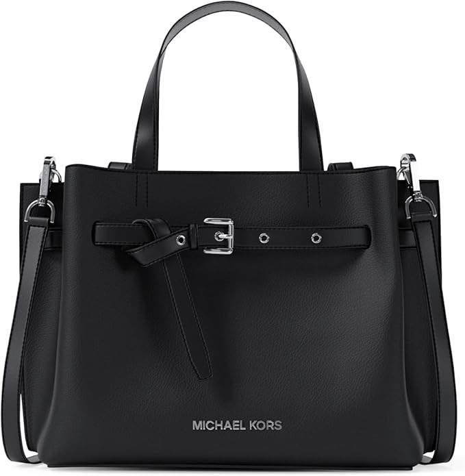 Michael Kors Women’s Emilia Small Pebbled Leather Satchel