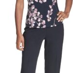 Calvin Klein Women’s Sleeveless High-Neck Suiting Blouse