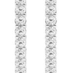 Belacqua 3.00 ct. t.w. Lab-Grown Diamond "Inside-Out" Hoops