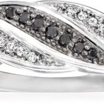 Ross-Simons 0.15 ct. t.w. Black and White Diamond